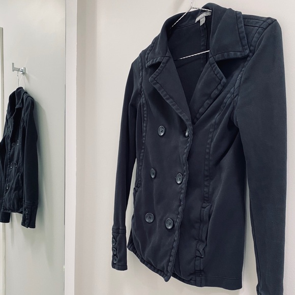 James Perse Cotton Blazer Size2 - Picture 2 of 8